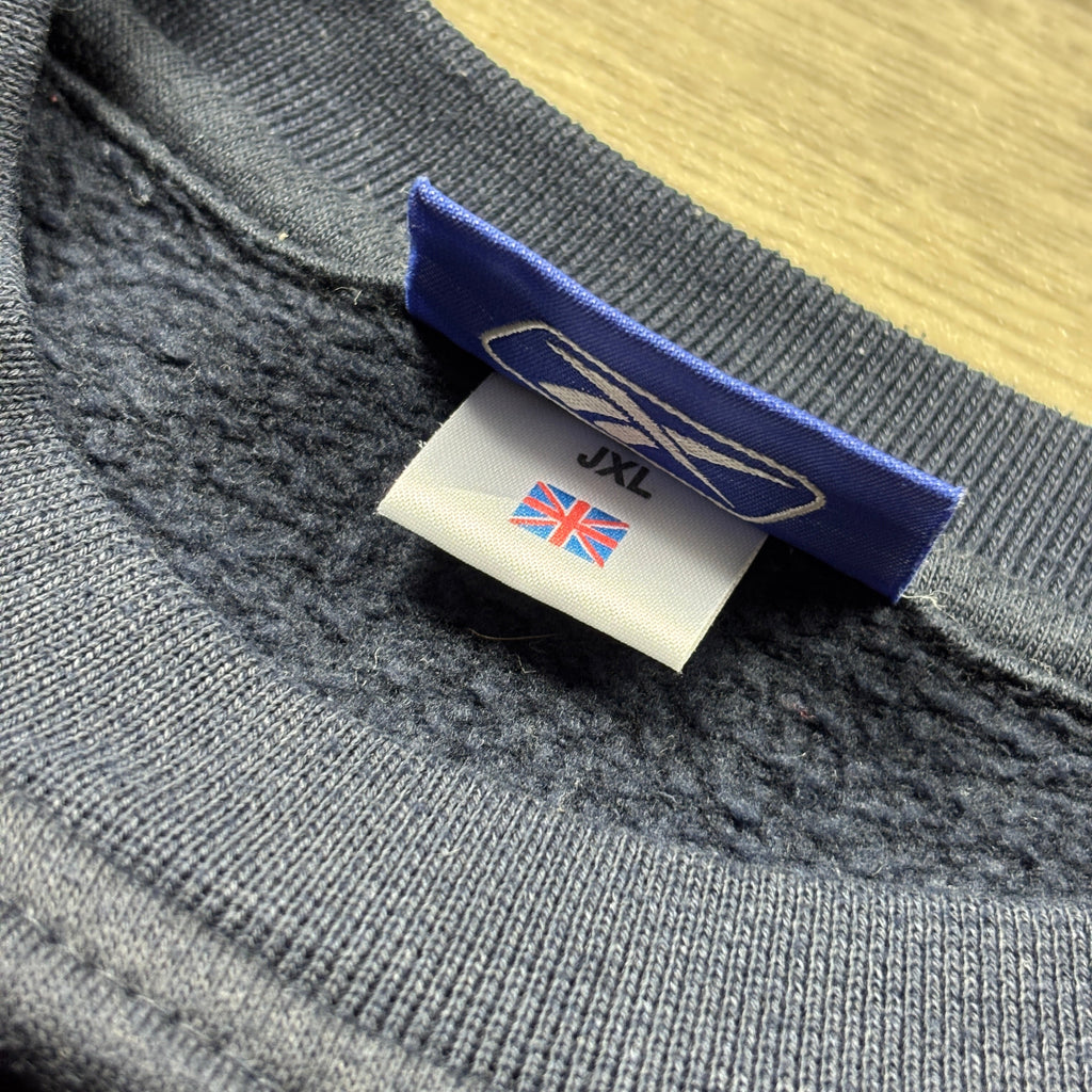 Vintage Reebok Navy Sweatshirt (XS)