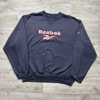 Vintage Reebok Navy Sweatshirt (L)