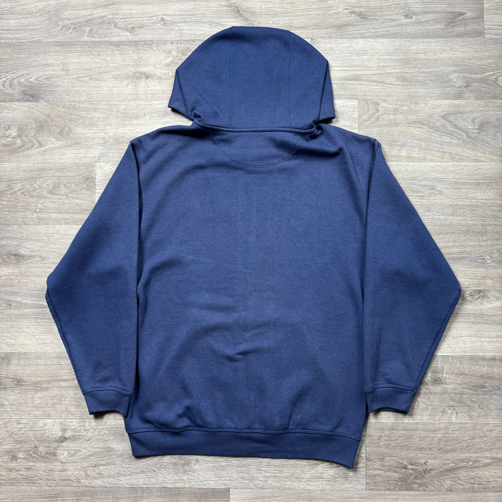 Vintage Reebok Navy Zip-Up Hoodie (XS)