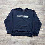 Vintage Reebok Navy Sweatshirt (XS)
