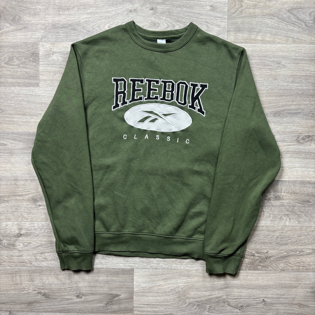 Reebok Green Sweatshirt (XS)