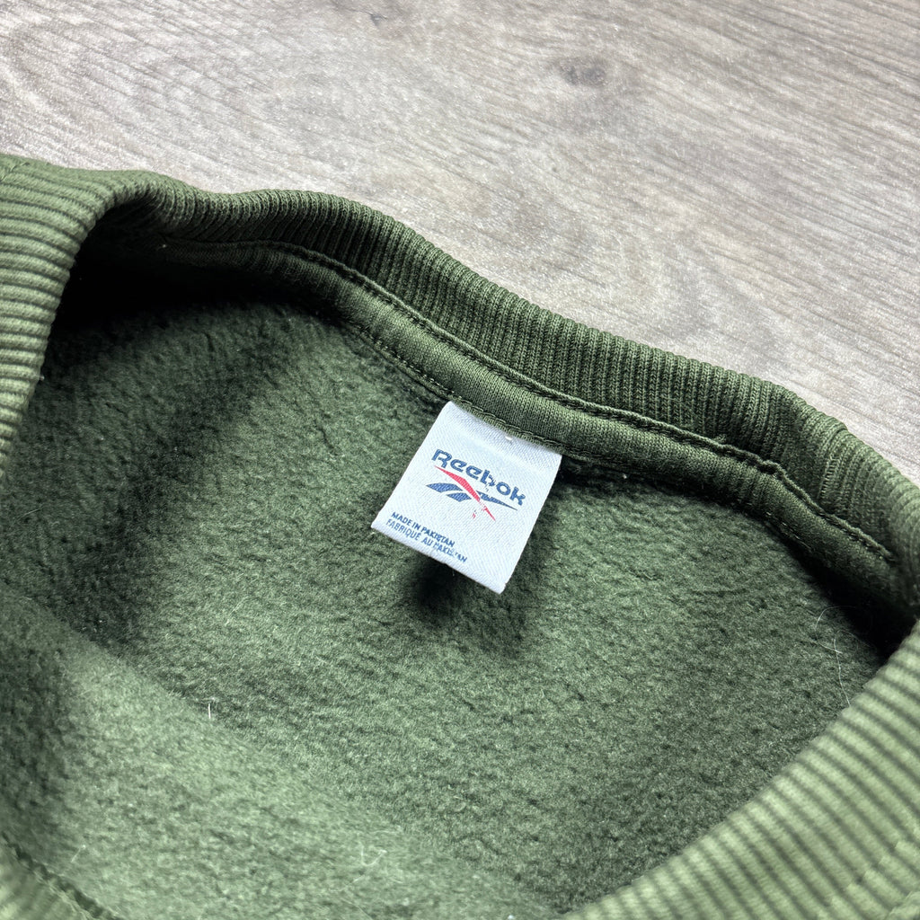 Reebok Green Sweatshirt (XS)
