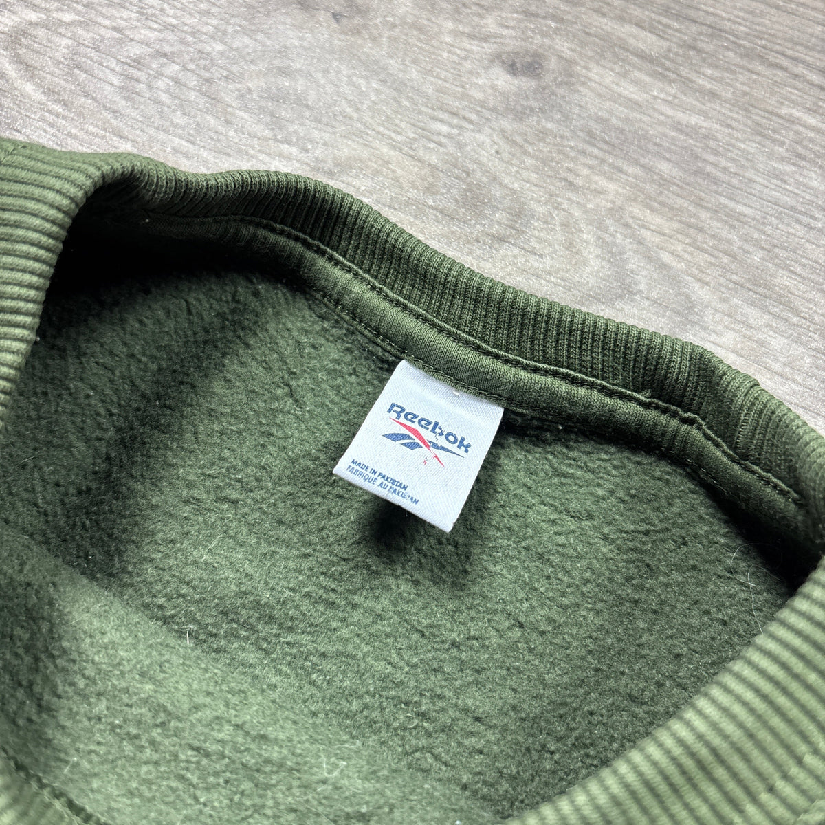 Reebok Green Sweatshirt (XS)