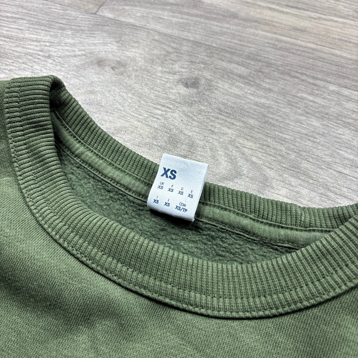 Reebok Green Sweatshirt (XS)