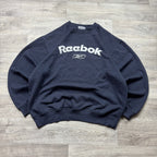 Vintage Reebok Navy Sweatshirt (S)