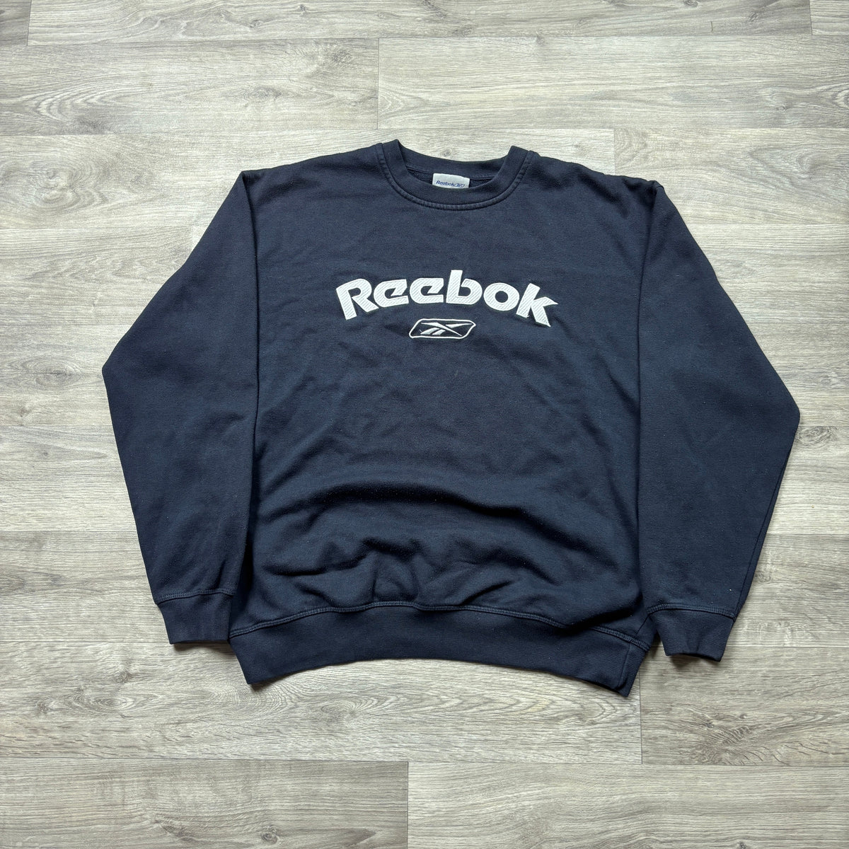 Vintage Reebok Navy Sweatshirt (S)