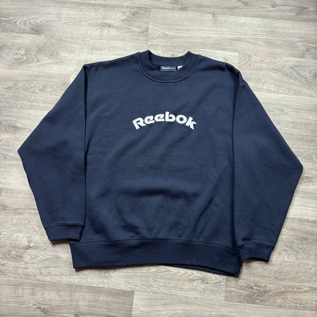 Vintage Reebok Navy Sweatshirt (M)