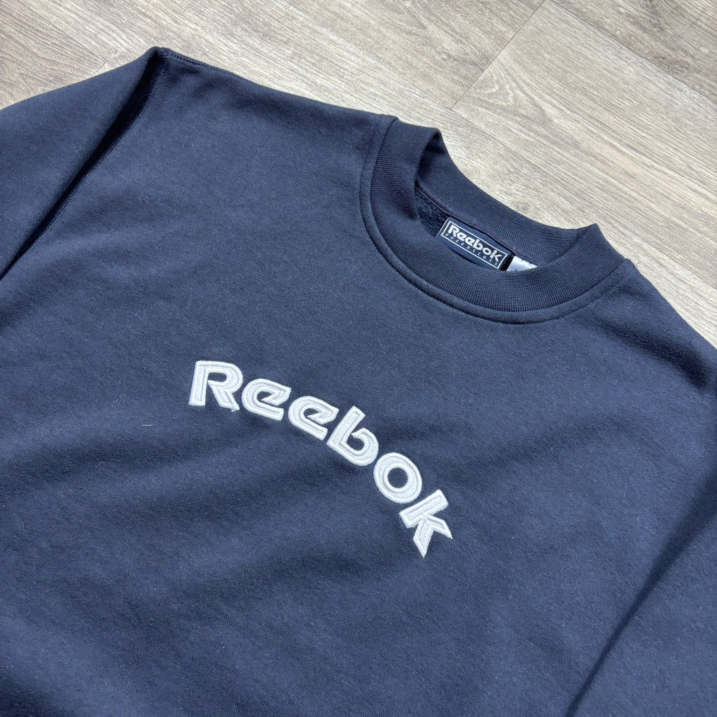 Vintage Reebok Navy Sweatshirt (M)