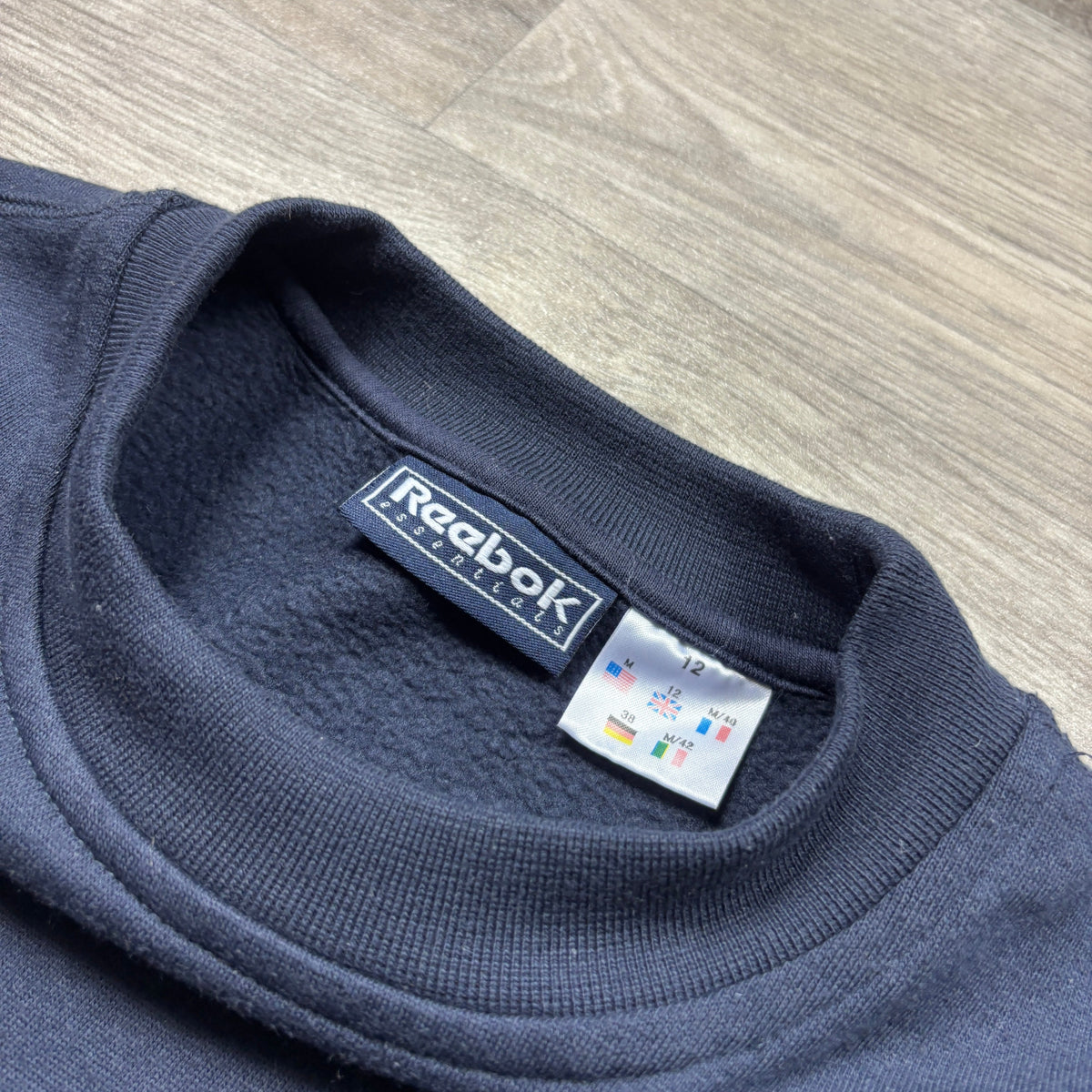 Vintage Reebok Navy Sweatshirt (M)
