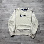 Vintage Nike Cream Sweatshirt (XS)
