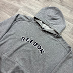 Vintage Reebok Grey Hoodie (XL)