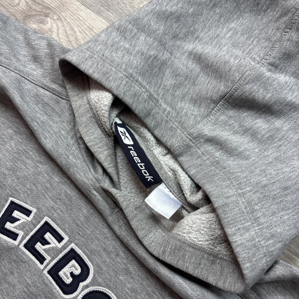 Vintage Reebok Grey Hoodie (XL)