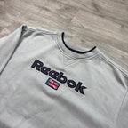 Vintage Reebok Grey Sweatshirt (XS)