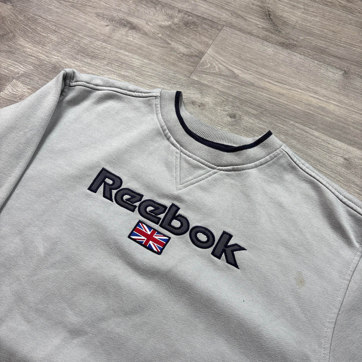 Vintage Reebok Grey Sweatshirt (XS)