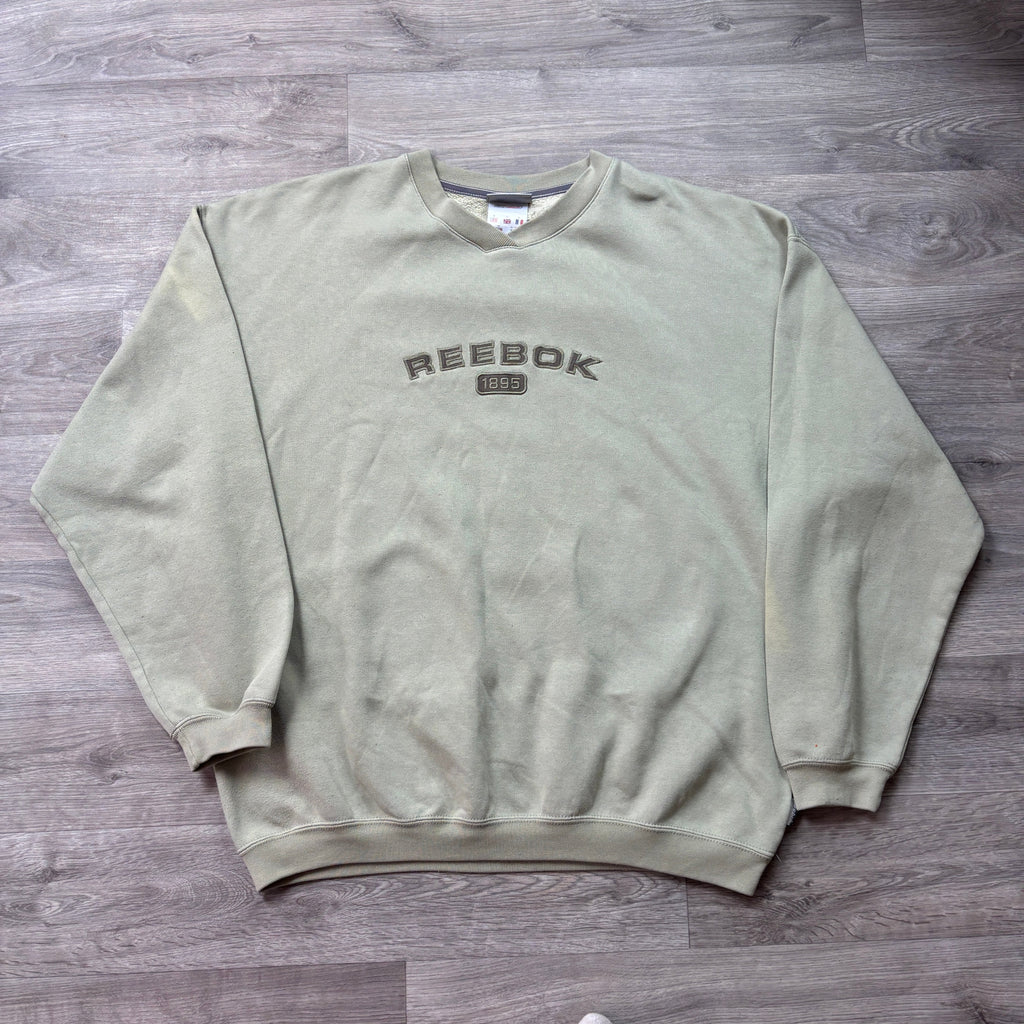 Vintage Reebok Green Sweatshirt (S)