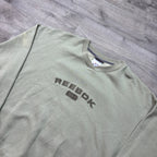 Vintage Reebok Green Sweatshirt (S)