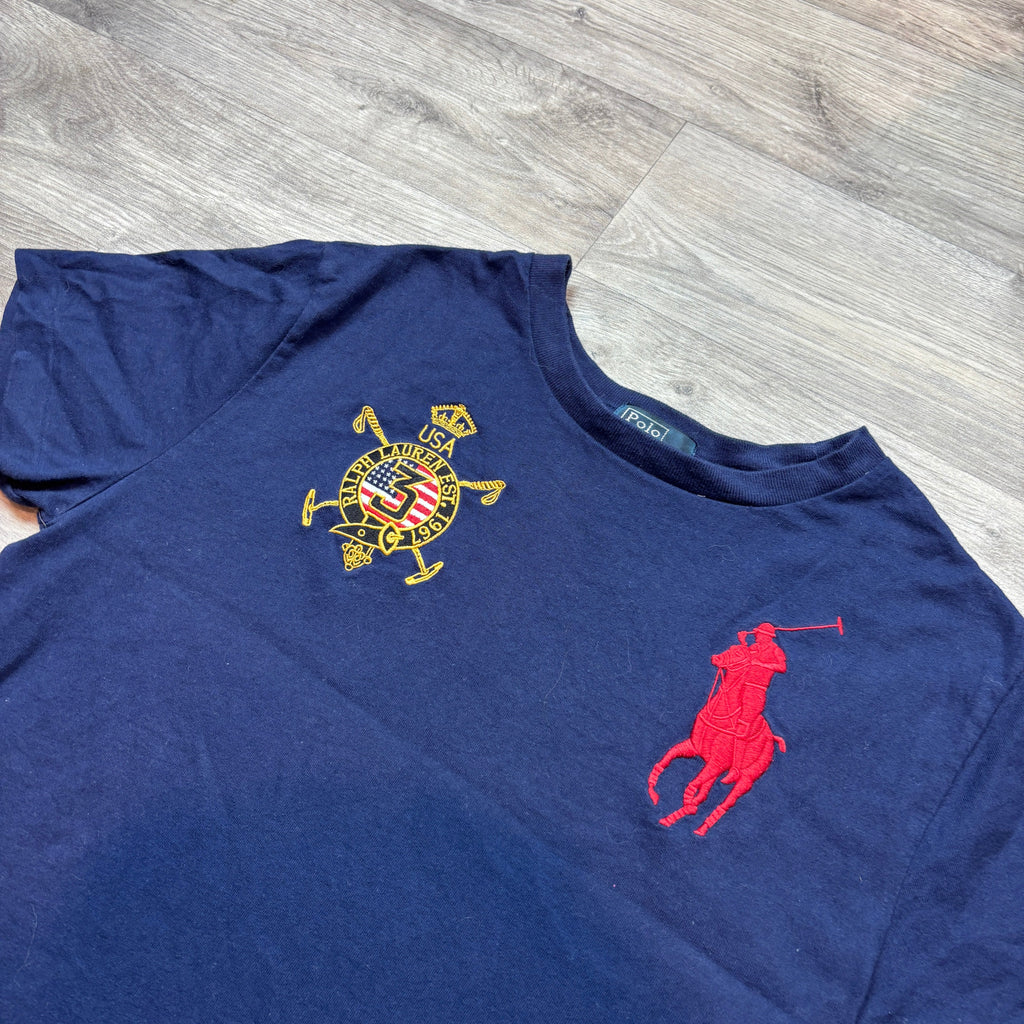 Polo Ralph Lauren Navy Tee (XS)