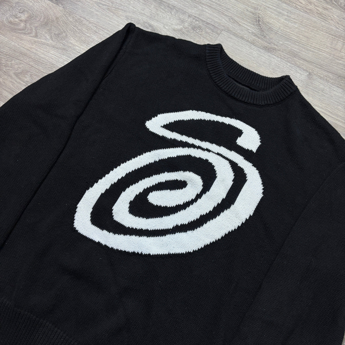 Stussy Black Sweater (M)