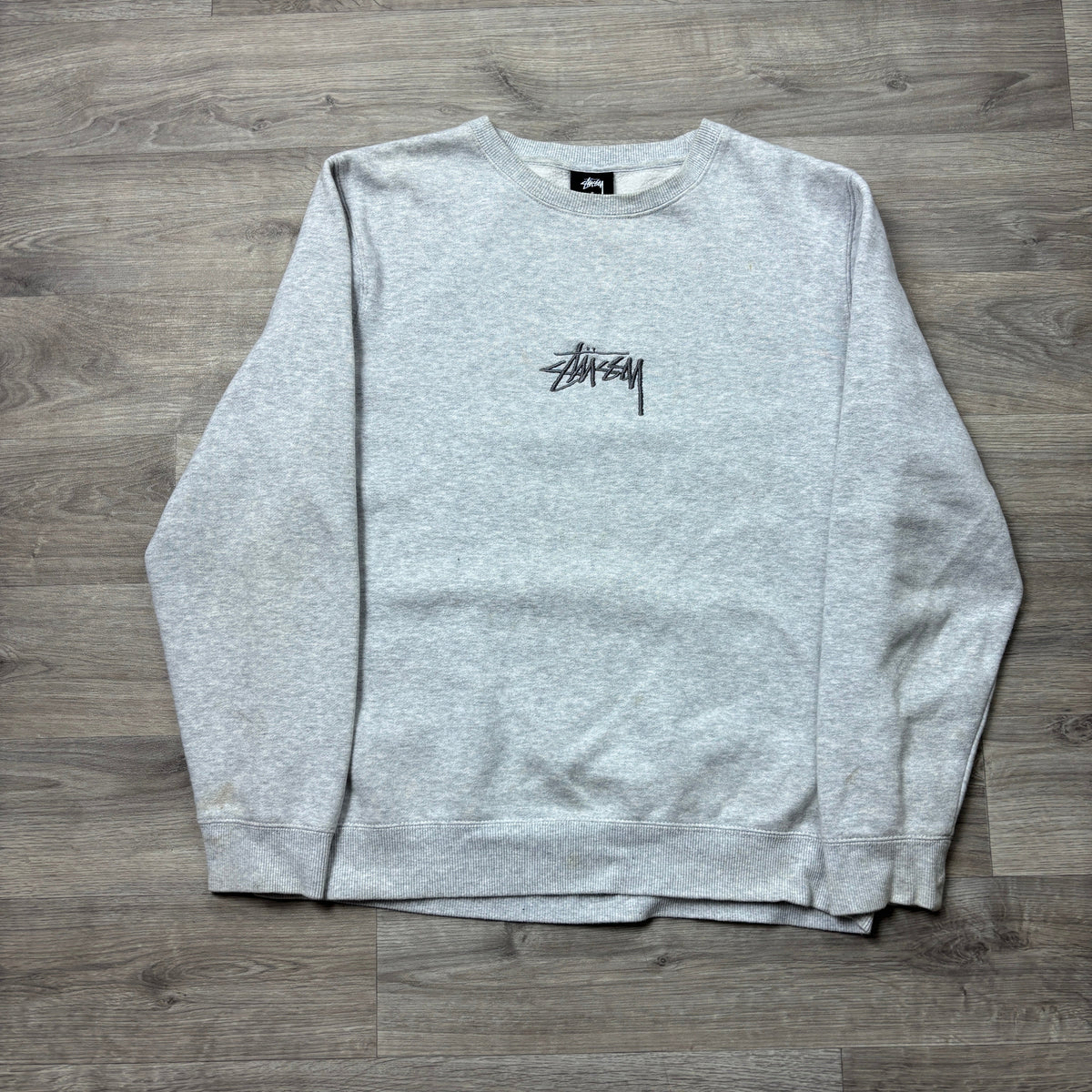 Stussy Grey Sweatshirt (S)