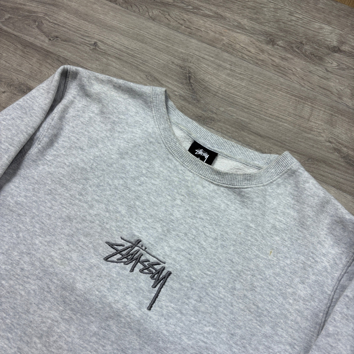 Stussy Grey Sweatshirt (S)