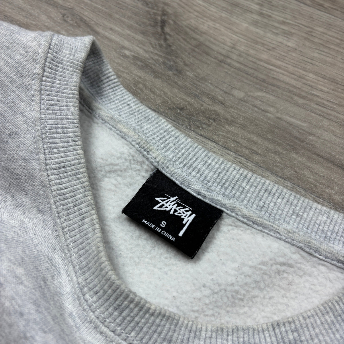 Stussy Grey Sweatshirt (S)