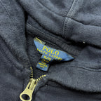 Polo Ralph Lauren Navy Zip-Up Hoodie (XS)