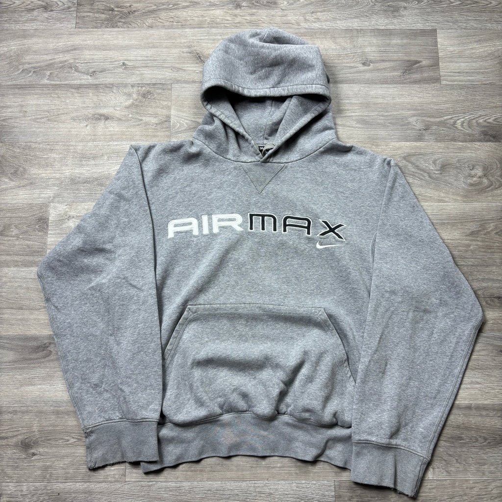 Vintage Nike Grey 'AIR MAX' Hoodie (S)
