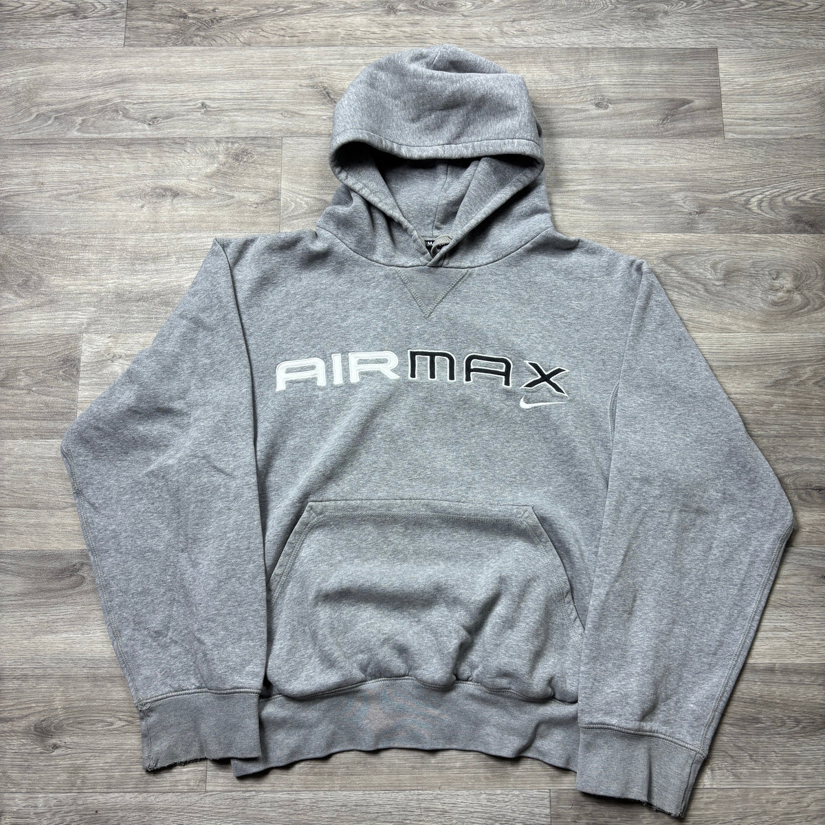 Vintage Nike Grey 'AIR MAX' Hoodie (S)