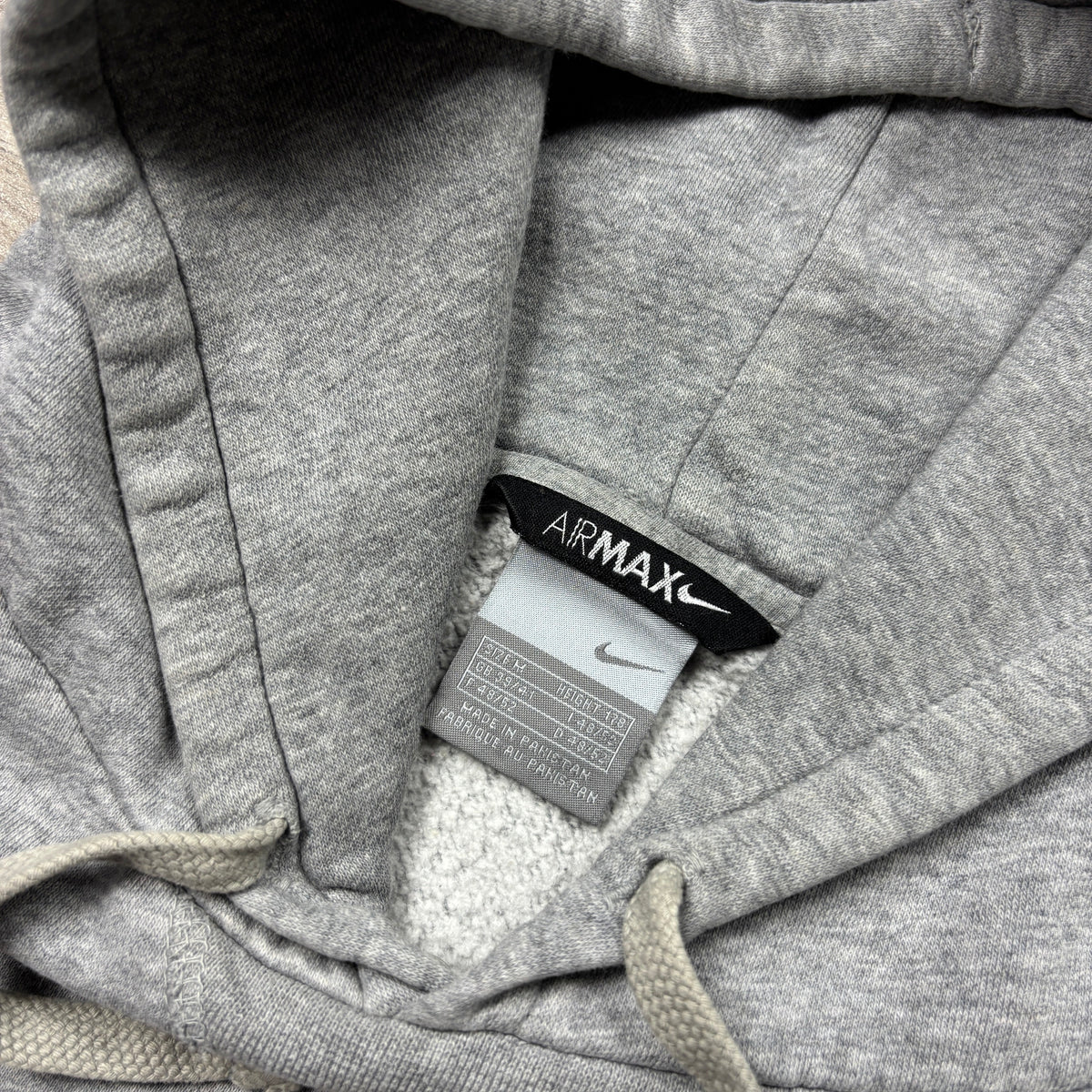 Vintage Nike Grey 'AIR MAX' Hoodie (S)