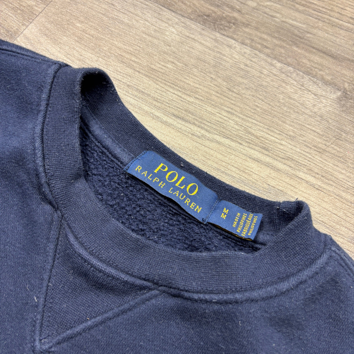 Polo Ralph Lauren Navy Sweatshirt 'Bear' (M)