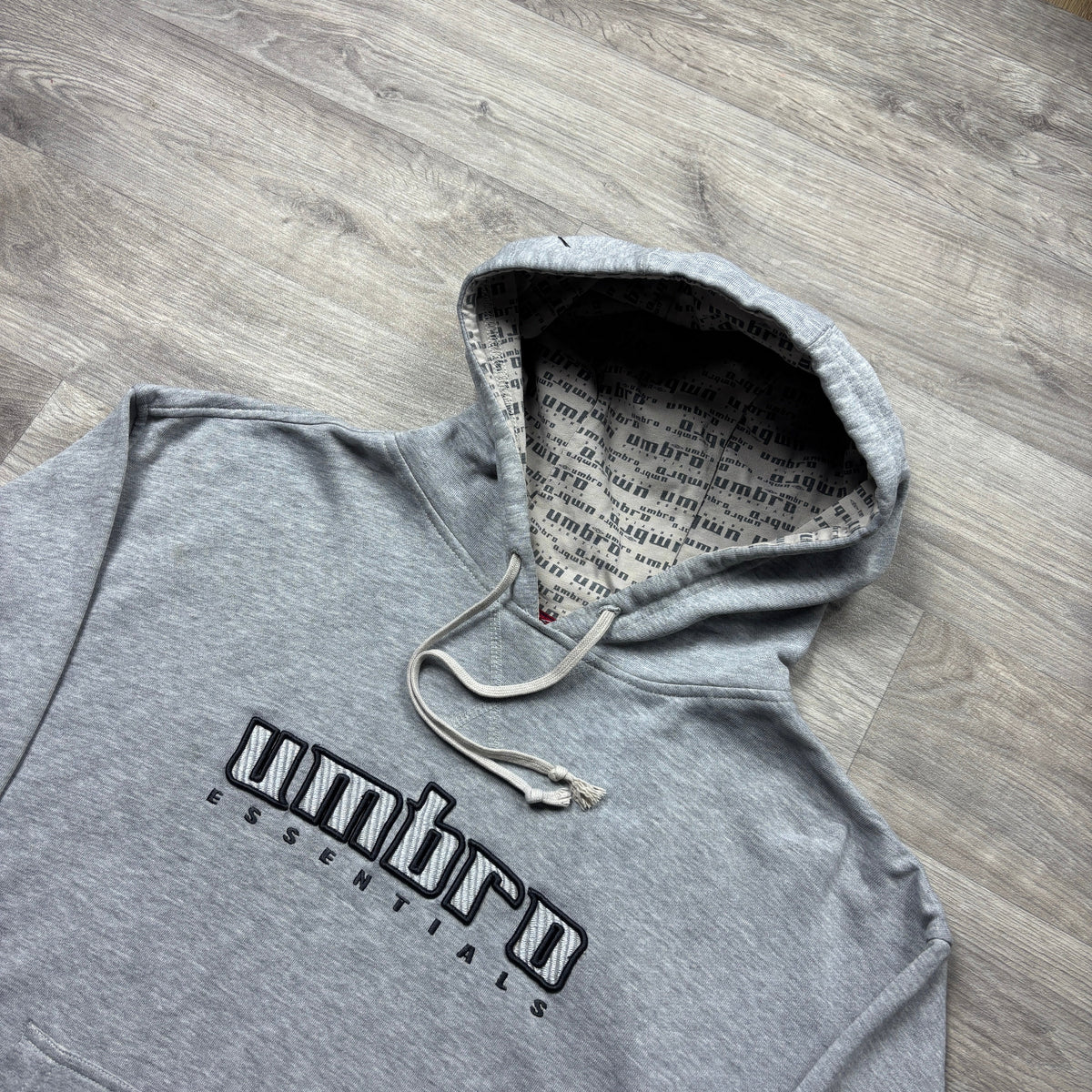Vintage Umbro Grey Hoodie (S)