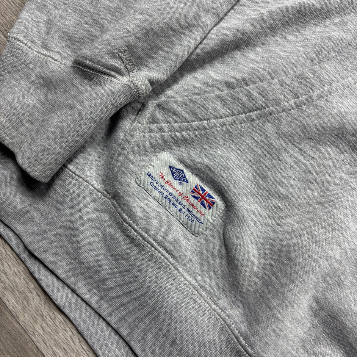 Vintage Umbro Grey Hoodie (S)