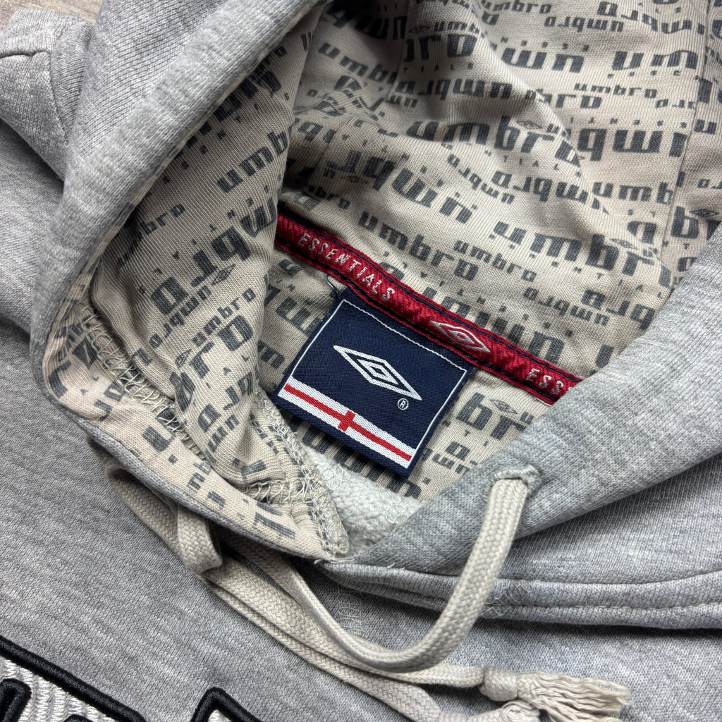 Vintage Umbro Grey Hoodie (S)