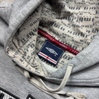 Vintage Umbro Grey Hoodie (S)