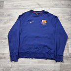 Vintage Nike x Barcelona Navy Sweatshirt (S)