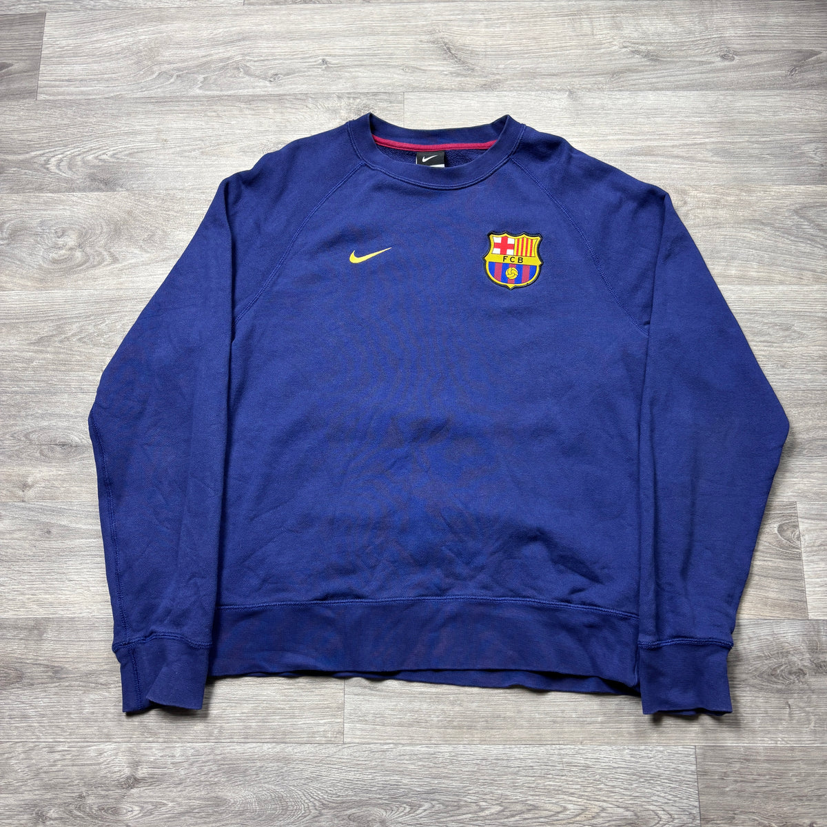 Vintage Nike x Barcelona Navy Sweatshirt (S)