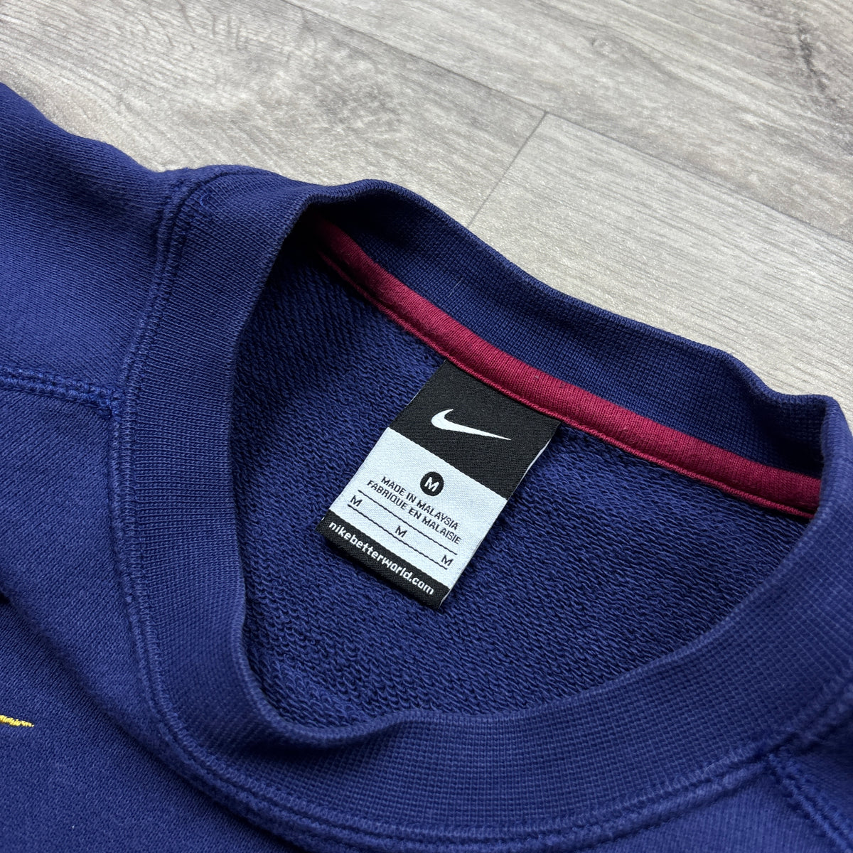 Vintage Nike x Barcelona Navy Sweatshirt (S)