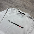 Vintage Nike White Sweatshirt (M)
