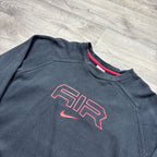 Vintage Nike Black 'AIR' Sweatshirt (M)