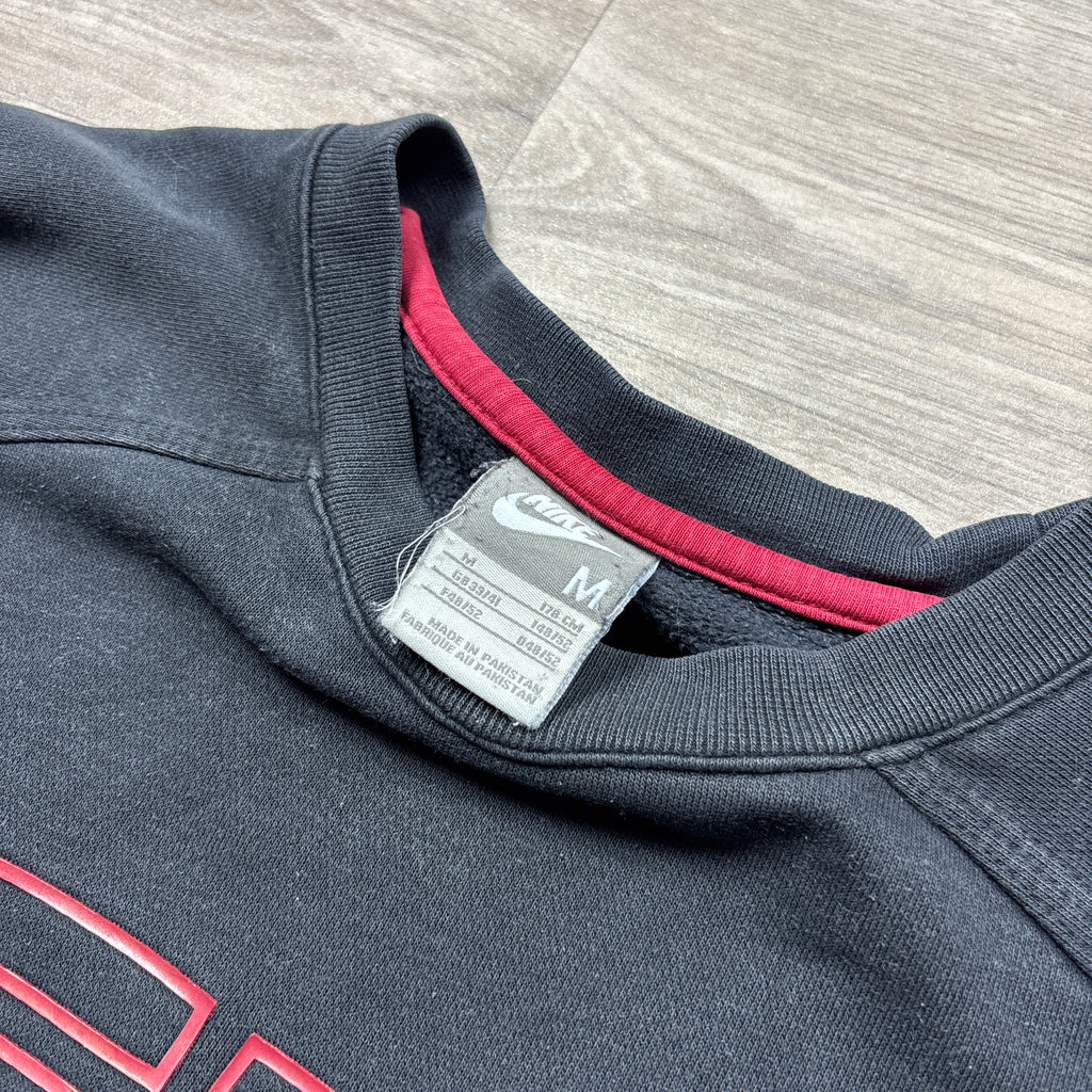 Vintage Nike Black 'AIR' Sweatshirt (M)