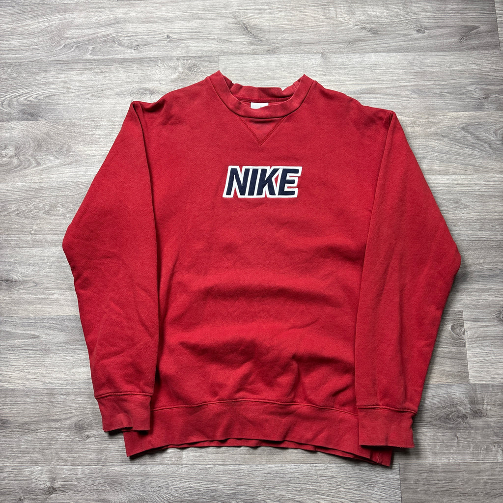Vintage Nike Red Sweatshirt (S)