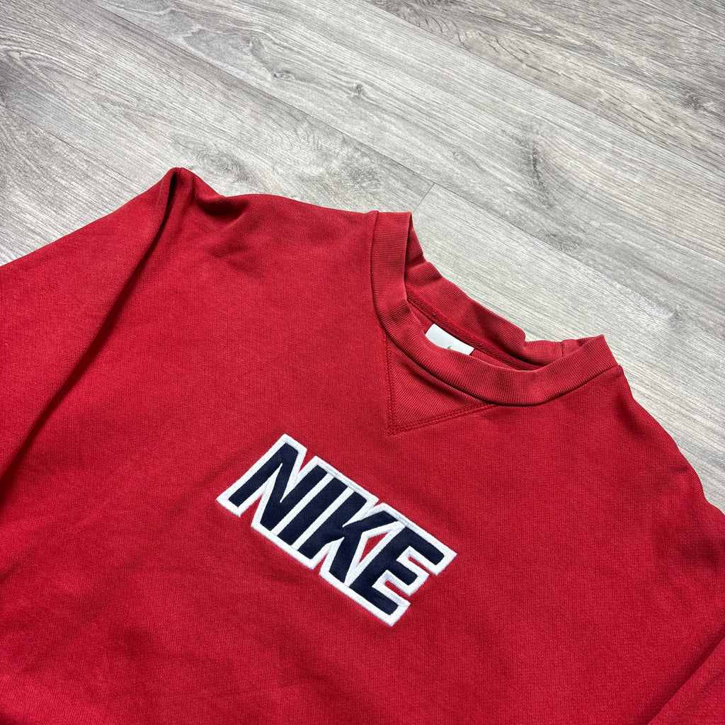 Vintage Nike Red Sweatshirt (S)