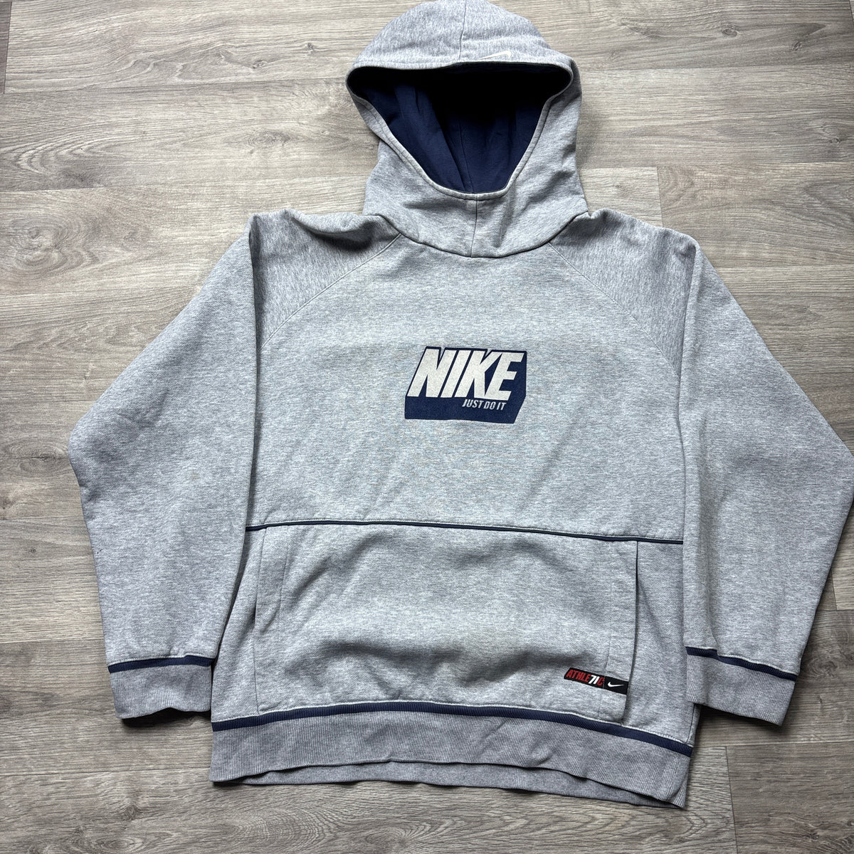 Vintage Nike Grey Hoodie (XS)