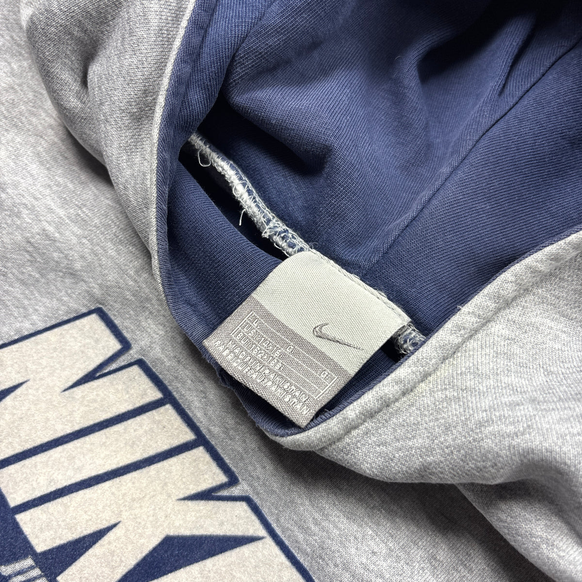 Vintage Nike Grey Hoodie (XS)