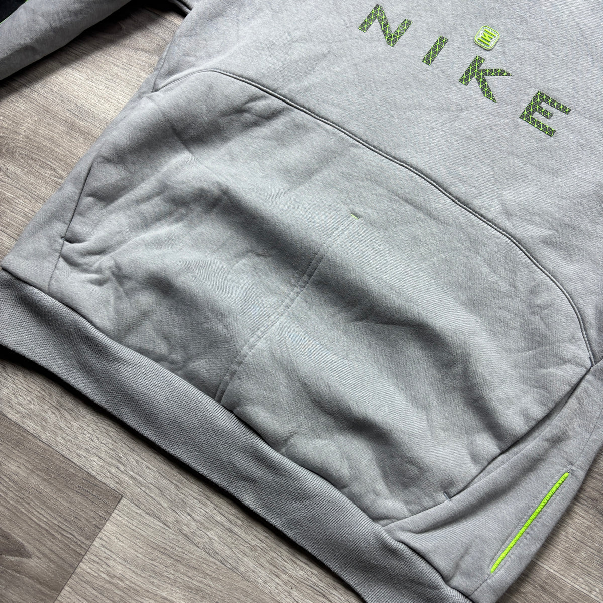 Vintage Nike Grey 'Shox' Hoodie (XS)