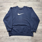 Vintage Nike Navy Sweatshirt (XS)