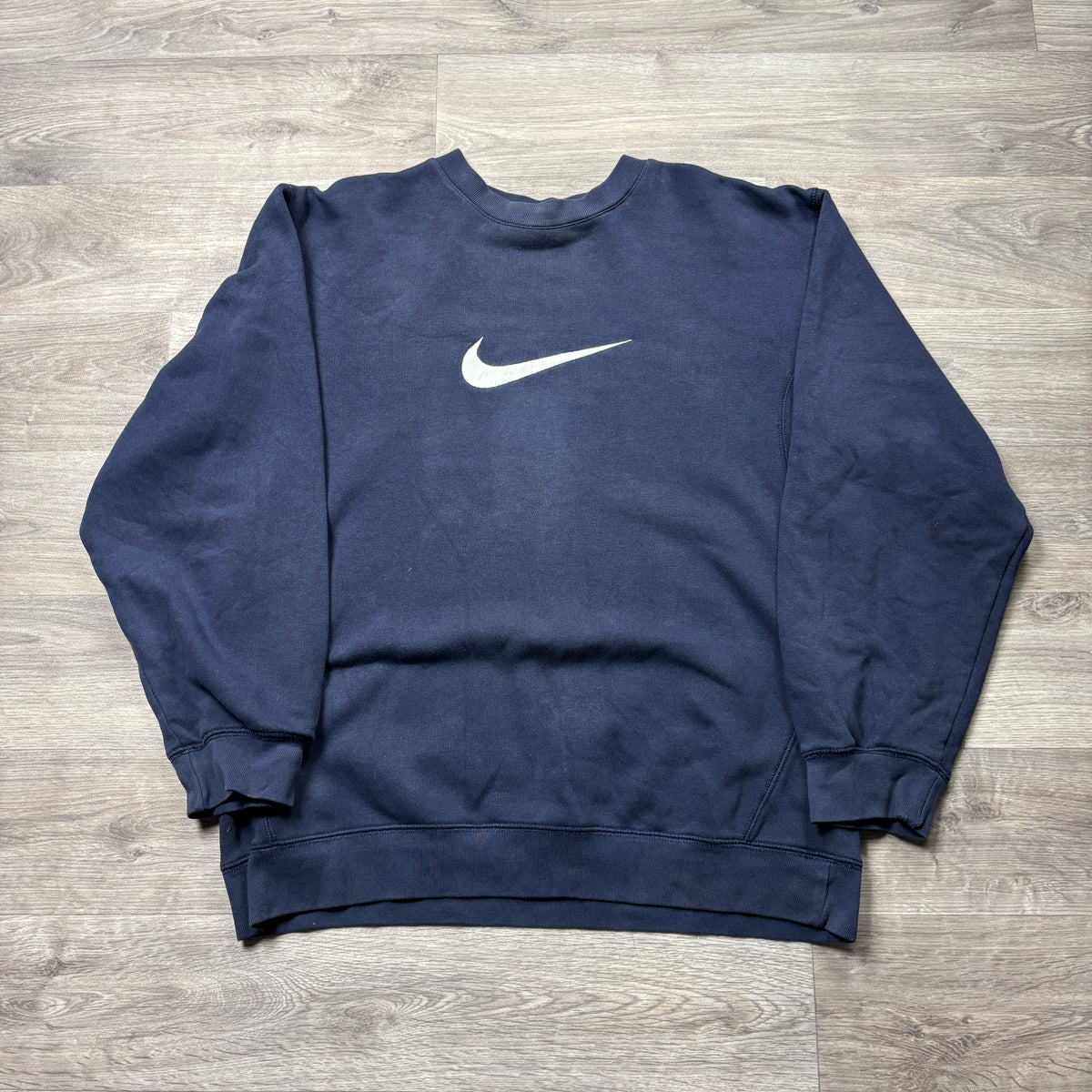 Vintage Nike Navy Sweatshirt (XS)