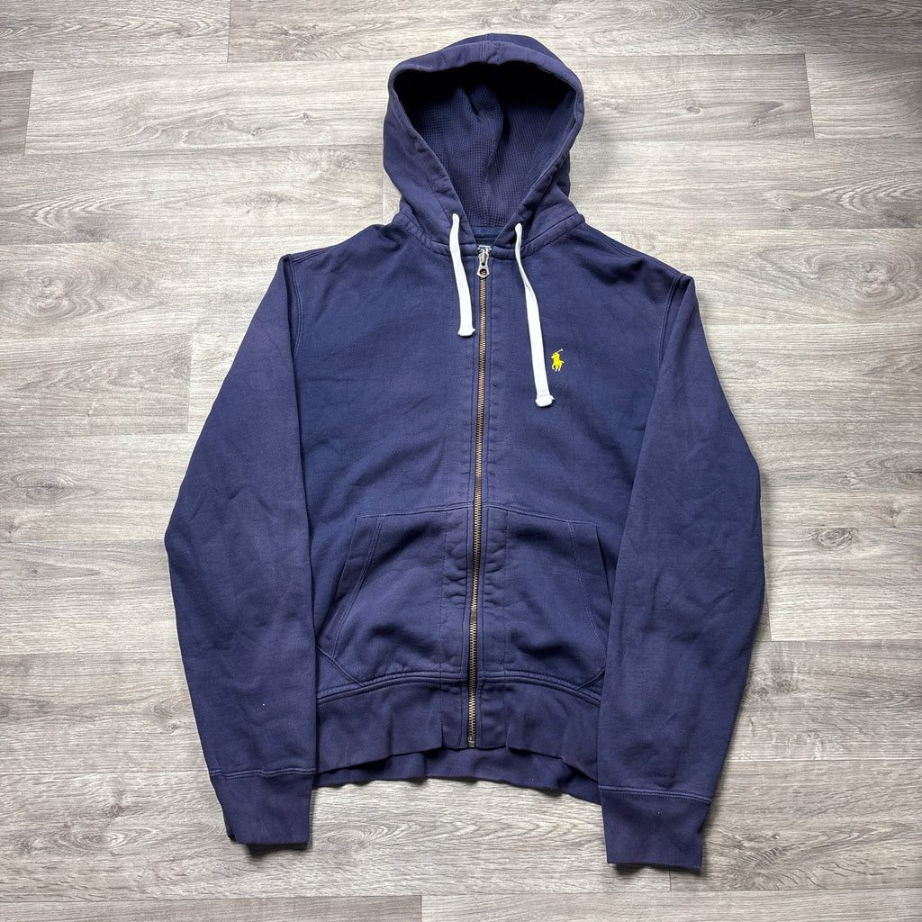 Polo Ralph Lauren Navy Zip-Up Hoodie (XS)