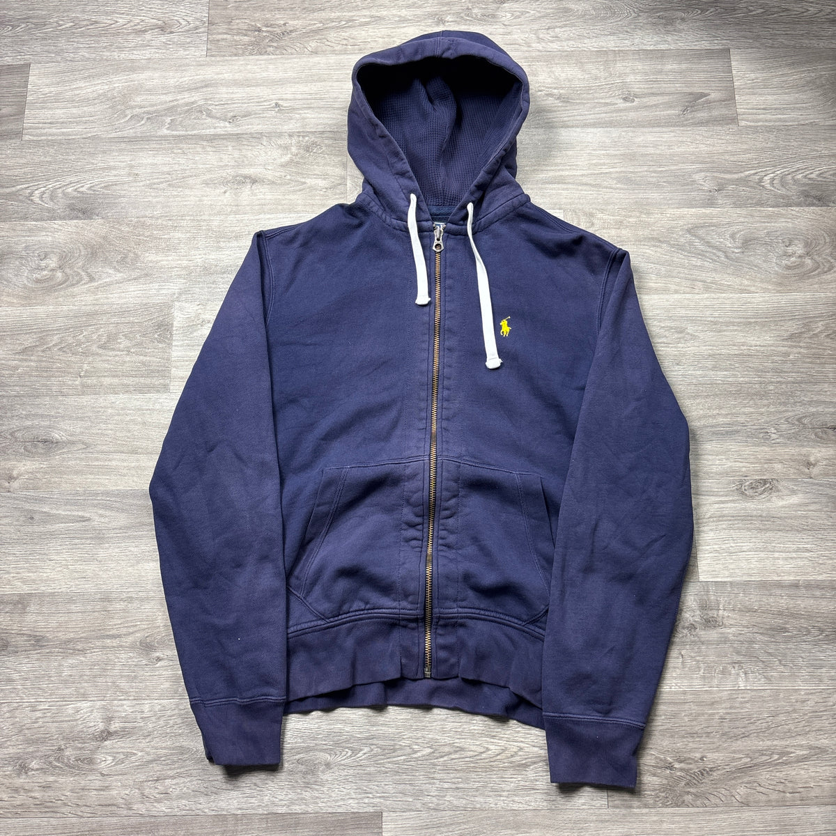Polo Ralph Lauren Navy Zip-Up Hoodie (XS)