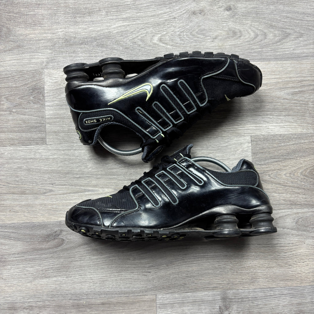 Nike Black Shox NZ UK 9